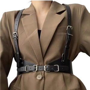 Punk/goth style waist belt